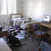Making a list of responsibilities for each roommate can help avoid having messy rooms and bad relationships with roommates. Photo Illustration by Ernesto Gonzalez