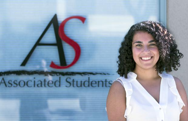 Talar Alexianan, 20-year-old journalism student in her third year, was appointed by Gov. Jerry Brown to a two year term on the California State University Board of Trustees. This is the first time a CSUN student was appointed as a Trustee. Photo credit: Trevor Stamp / Daily Sundial