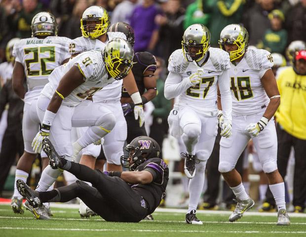 The Oregon Ducks have made a case to be the top team in the nation following a convincing 45-24 win over No. 16 Washington on Saturday. Photo courtesy of MCT