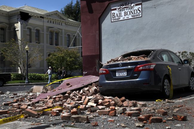 The 6.0 Napa earthquake early Sunday morning is a reminder to Californians to be prepared in the case of an emergency. Photo Courtesy of MCT 