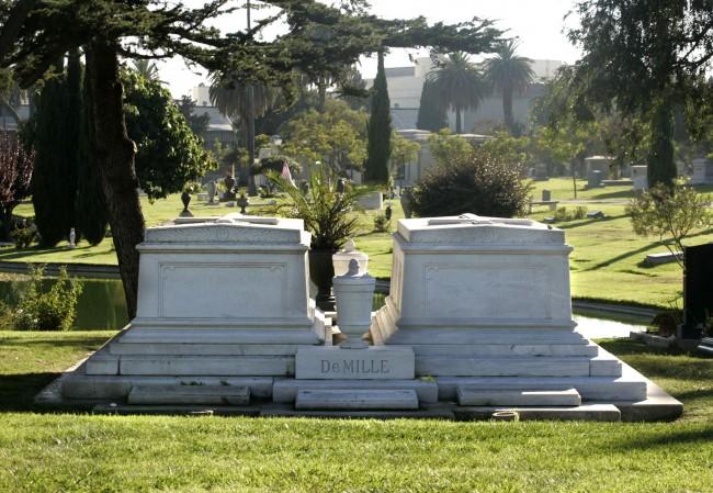 Hollywood Forever Cemetery is home to many beloved movie stars and musicians. (