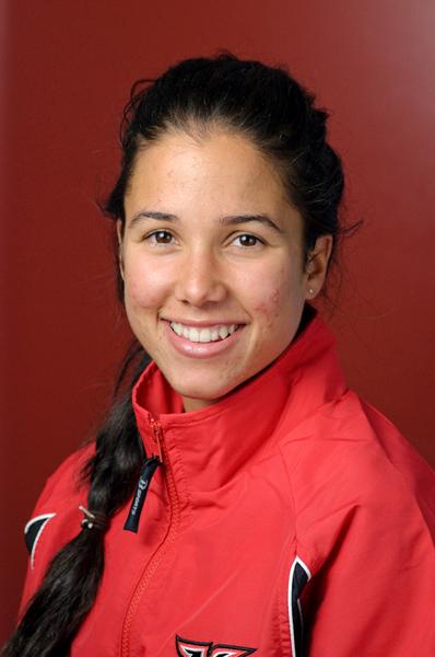 Junior Lilyana Morejon has back-to-back top five finishes in her first wo meets of the season. Photo Courtesy of CSUN Athletic Media Relations