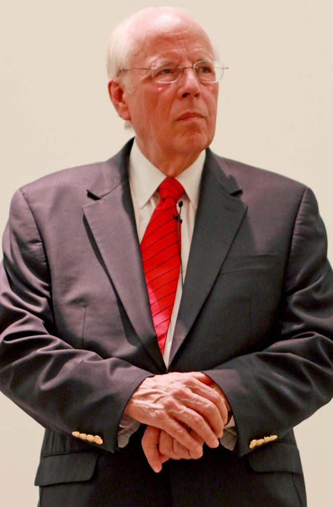 John W. Dean lectured inside the Valley Performing Arts Center complex about the link between characteristics of authoritarian personalities and leaders within the Republican Party and other conservative groups, Wednesday. Photo Credit: Andrew Lopez / Online Editor 