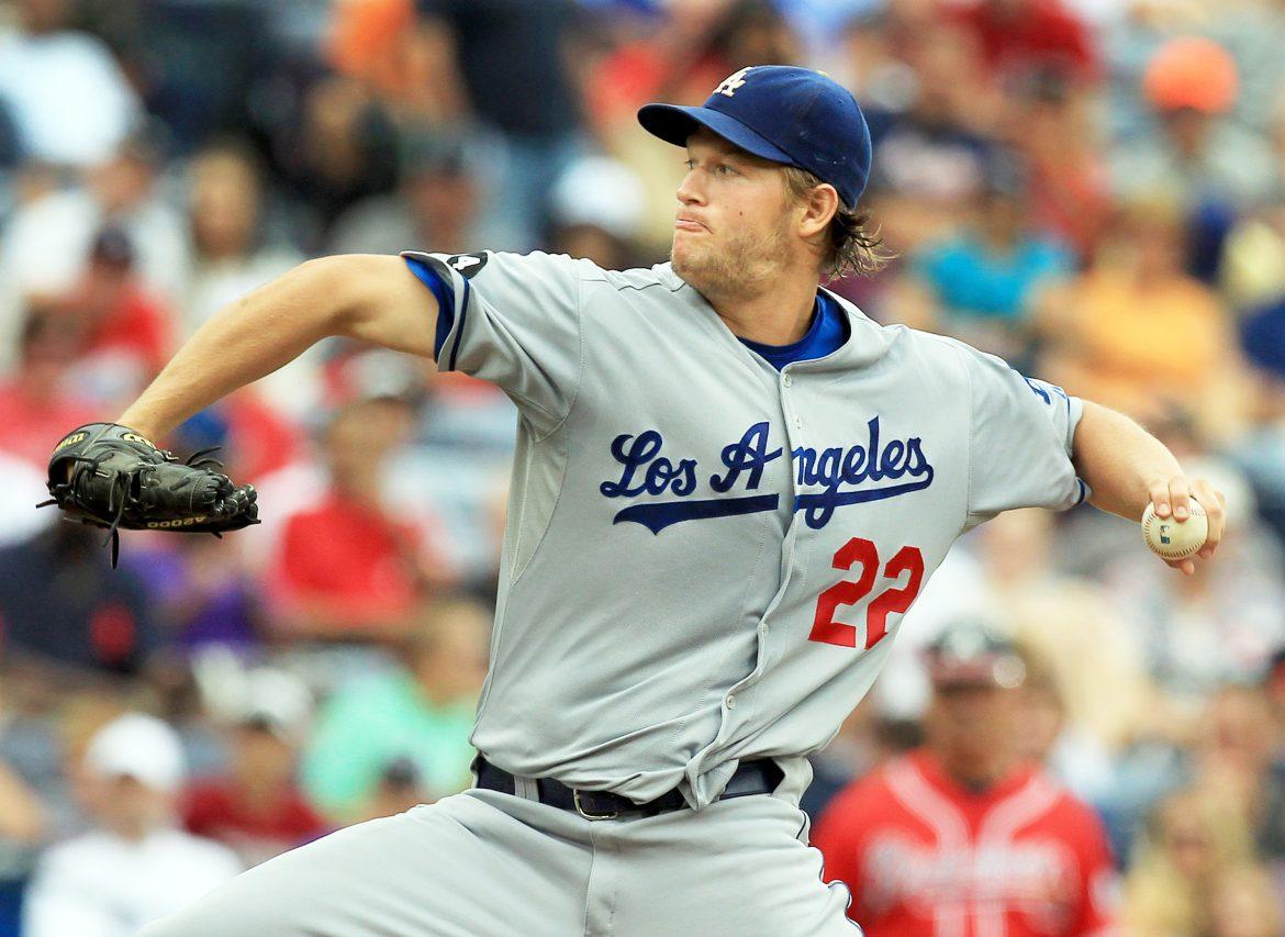 Los Angeles Dodgers left hander Clayton Kershaw delivers a pitch against the Atlanta Braves during 1st-inning action at Turner Field on Sept. 4. Courtesy of MCT