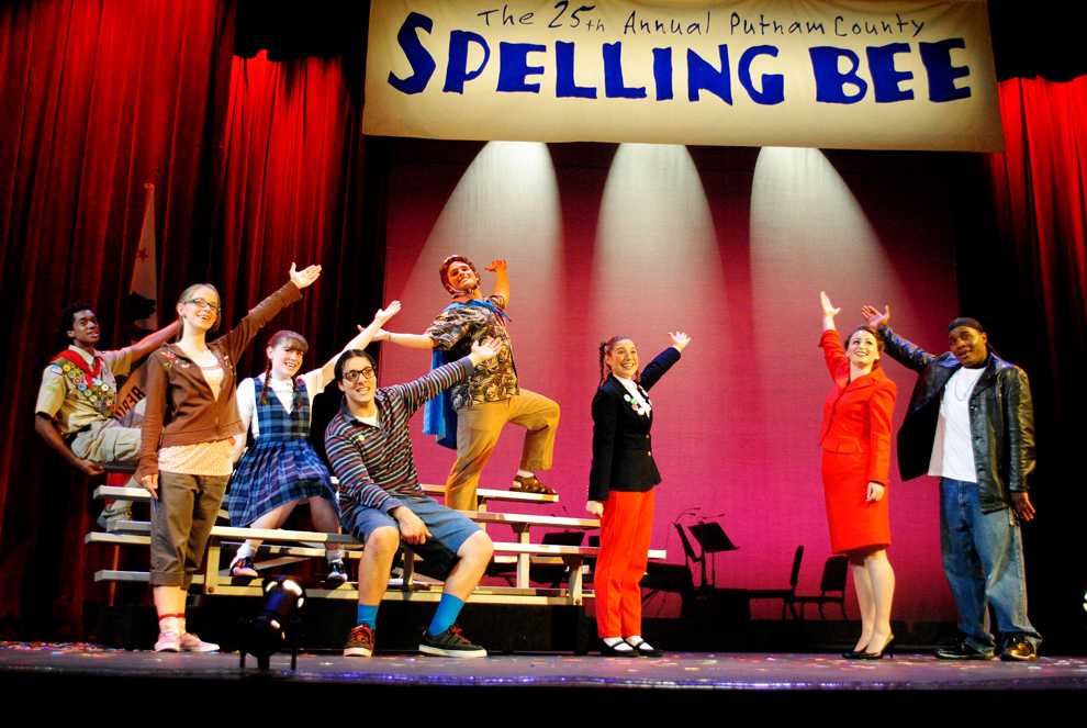 The+cast+of+The+25th+Annual+Putnam+County+Spelling+Bee.+Andres+Aguila+%2F+Daily+Sundial