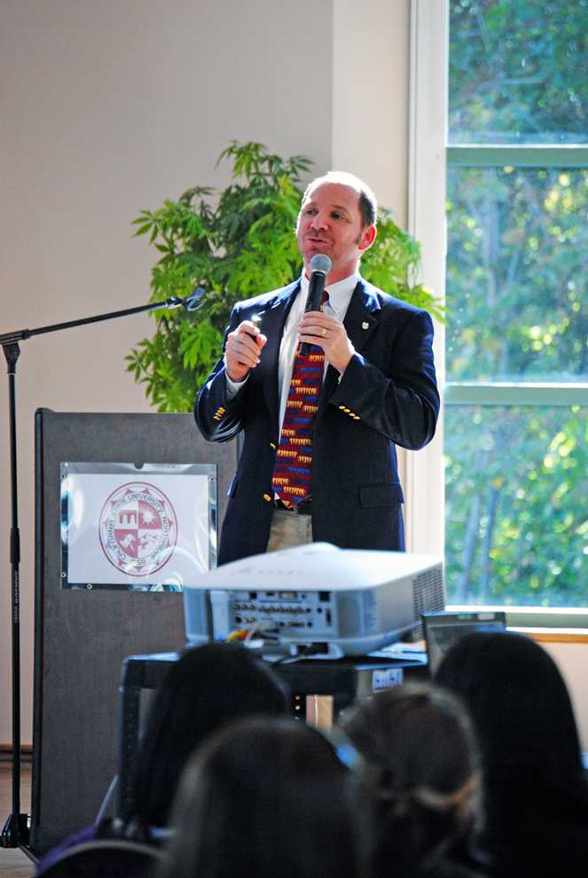 CSUN alumnus and Superior Court Judge for the Court of Los Angeles, Judge D. Zeke Zeidler, speaks to a full room at the University Student Union, Grand Salon on Wednesday. Zeidler spoke about his experience and knowledge of the foster youth in higher education. Every person is unique, every person is different when theyre 18...whats important is identifying resources for each (foster student), Zeidler said. Andres Aguila / Daily Sundial