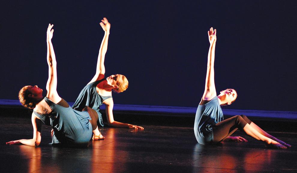Dancers perform in 