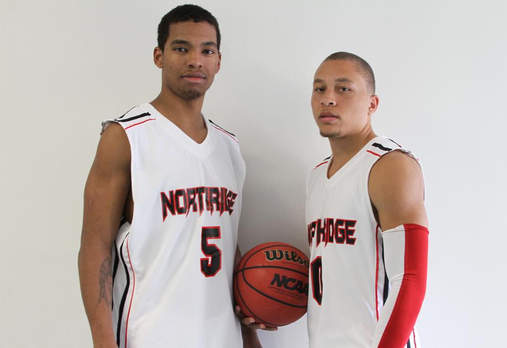 Sophomore guards Aqeel Quinn (left) and Josh Greene look to improve in their second season with the Matadors. Photo Credit: Mariela Molina/ Visual Editor