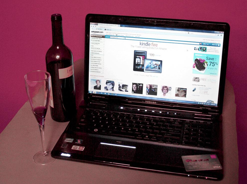 Alcohol intoxication leads to sporadic online shopping