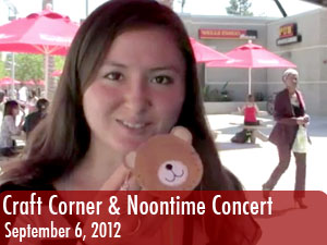 USU hosts Craft Corners and Noontime Concerts
