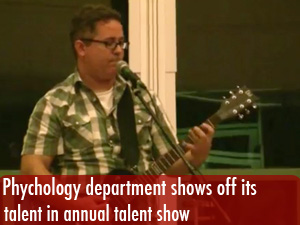 Psychology department shows off its talent