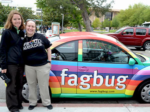 Fagbug comes to campus to help students understand hate speech