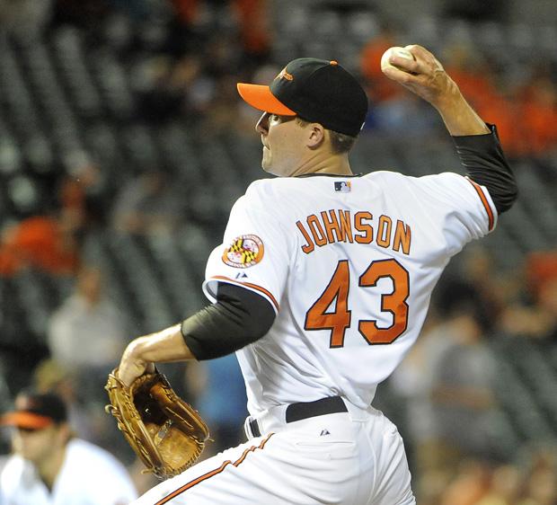 Relief Pitcher of the Year Jim Johnson leads the Orioles top-ranked bullpen. Photo courtesy of MCT