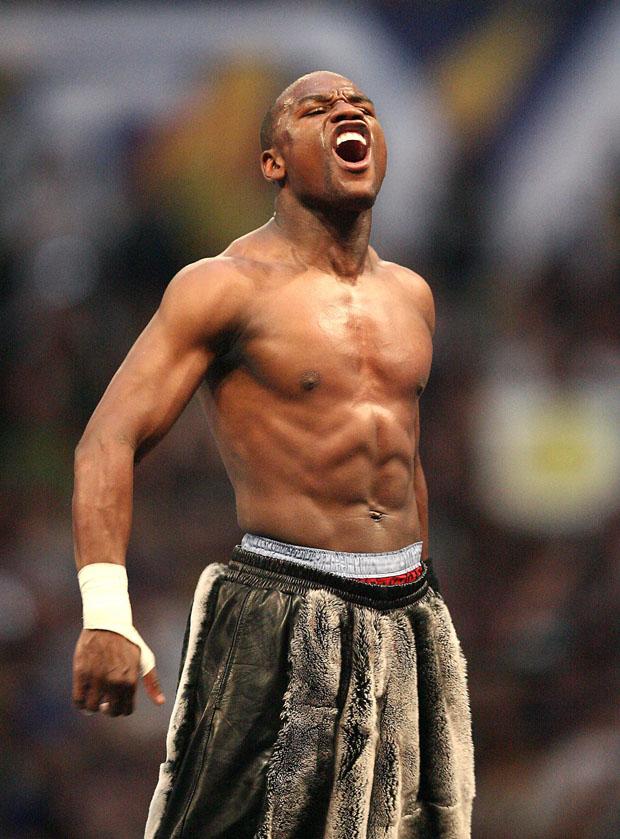 Floyd Mayweather Jr. extended his streak to 45 wins after defeating Canelo Alvarez on Saturday. Photo courtesy of MCT.