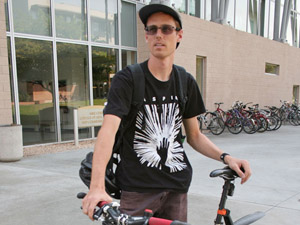 Student Spotlight: Engineering student works towards making CSUN a bike-friendly campus