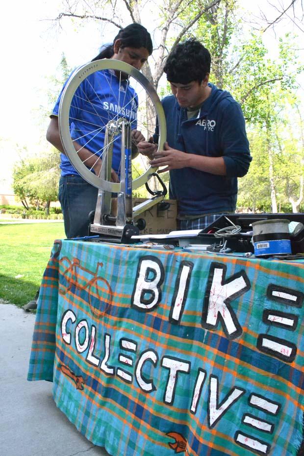 The CSUN Bike Collective has been involved with the creation of the Matador Bicycle Shop. The club already offers repair services and advice to students with bikes. File Photo / Daily Sundial