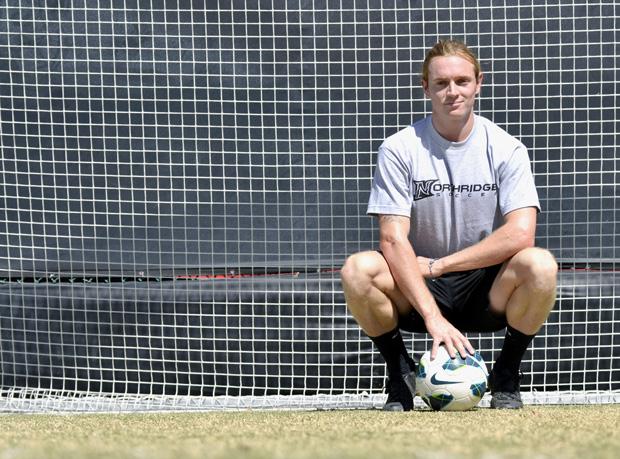 Senior midfielder Chris Smith, a mechanical engineering major, has had a long road of rehab after breaking his ankle last summer. Smith is back healthy this season and hopes his team carries their early success deep into the season. Photo credit: Alex Vejar / Daily Sundial