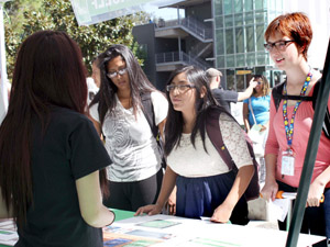 Career Center holds Pathway Fair at Matador Square for students