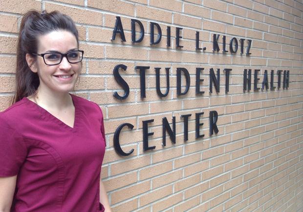 Aspiring nurse, Chelsea Smith, hopes to secialize in children's health, helping hospitals better understand juvenile needs. Photo credit: Abigail Rondon / Daily Sundial