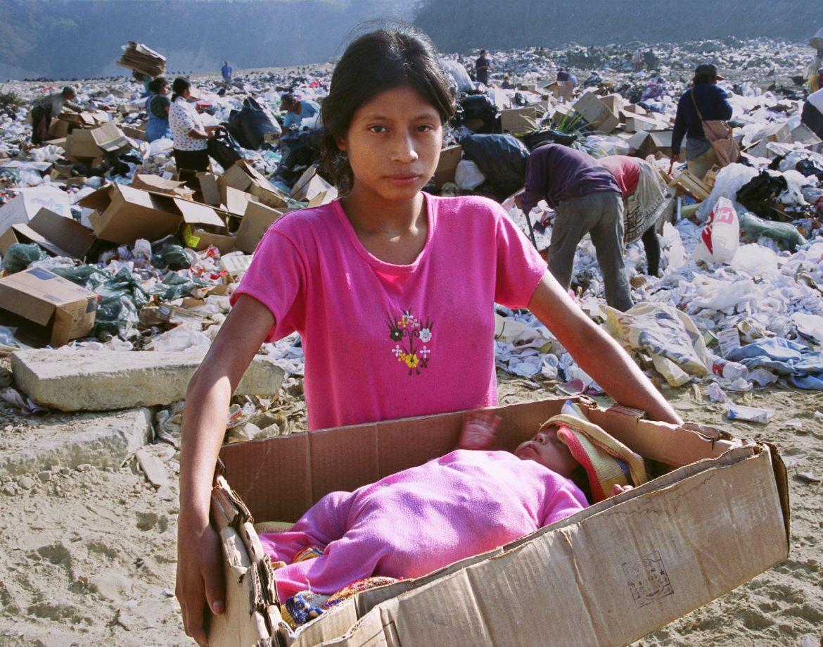 At the vast, toxic Guatemala City Garbage Dump, generations of families eke out a living picking through the trash in search of items they can recycle.