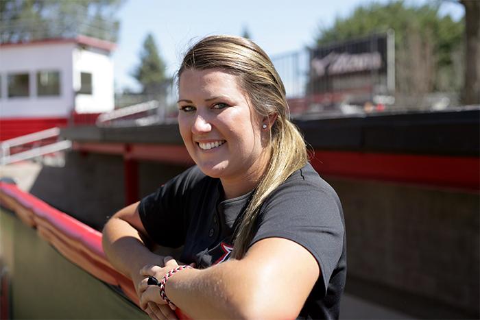Senior pitcher Brianna Elder heads into the Big West Conference and will try to lead the Matadors to a post season. (Raul Martinez/ The Sundial)