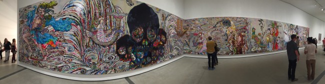 82-foot-long painting by Takashi Murakami