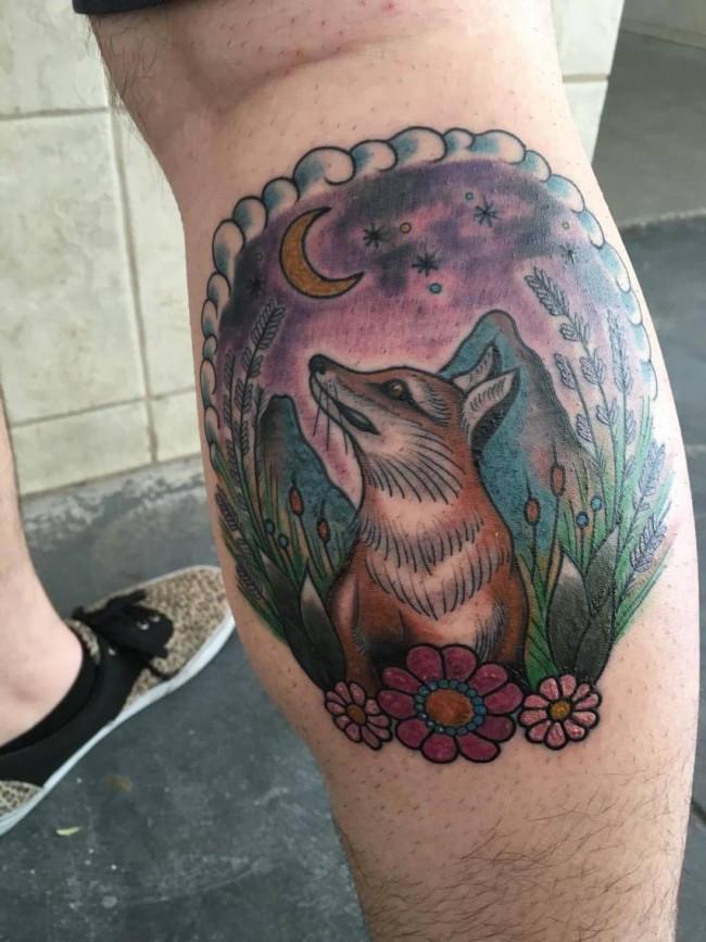 With a love for colors such as pinks and purples, Alan Arellano recently underwent five and a half hours of ink work.