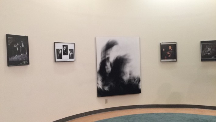 Photographer of WIZNU Studio and Gallery Michael Wisnieux shares his original polaroid photos. (Hannah Brunelli /The Sundial)