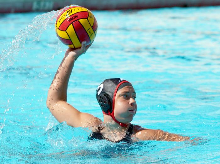 File+Photo-+Sophomore+Katelyn+Fairchild+just+before+passing+the+ball+in+Matadors+home+game+against+UC+San+Diego+Sunday+afternoon.+Photo+credit%3A+Patricia+Perdomo