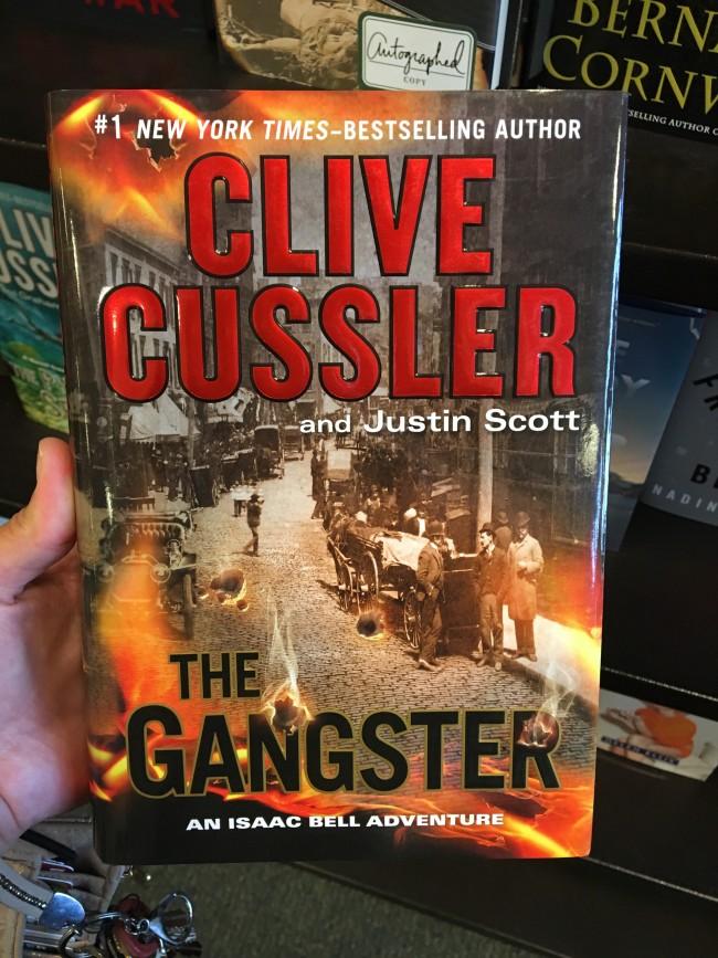 "The Gangster" by Clive Cussler and Justin Scott (Kate Haggard/The Sundial)