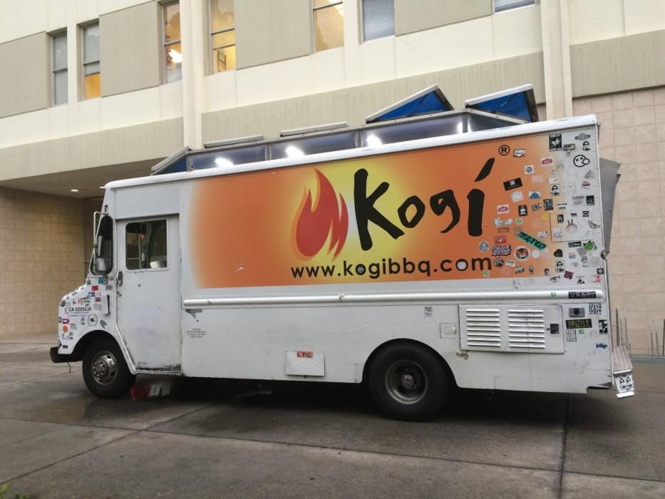 Food truck parks on campus