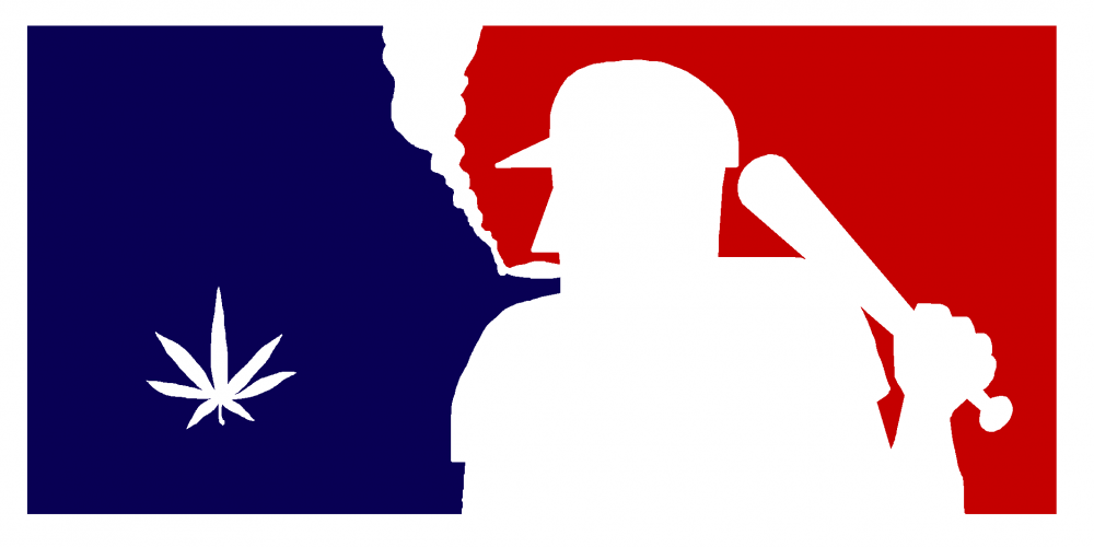 Logo+of+baseball+player+and+marijuana