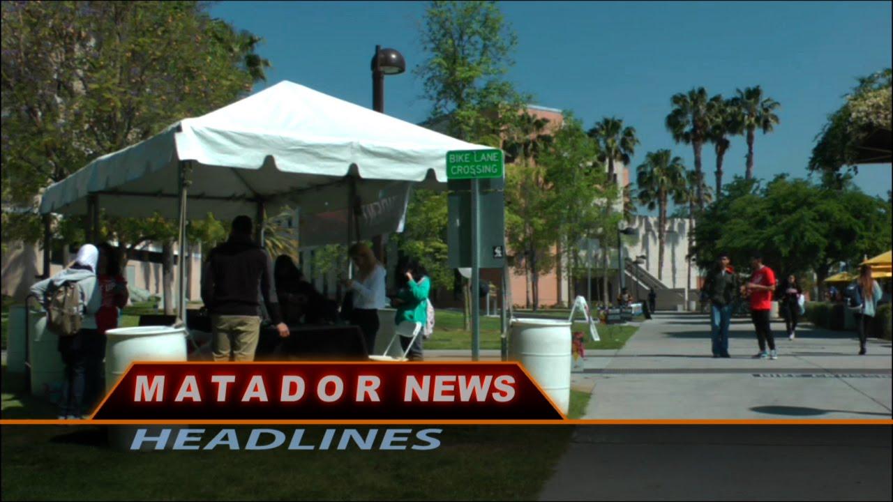 Still from Matador News shows CSUN campus
