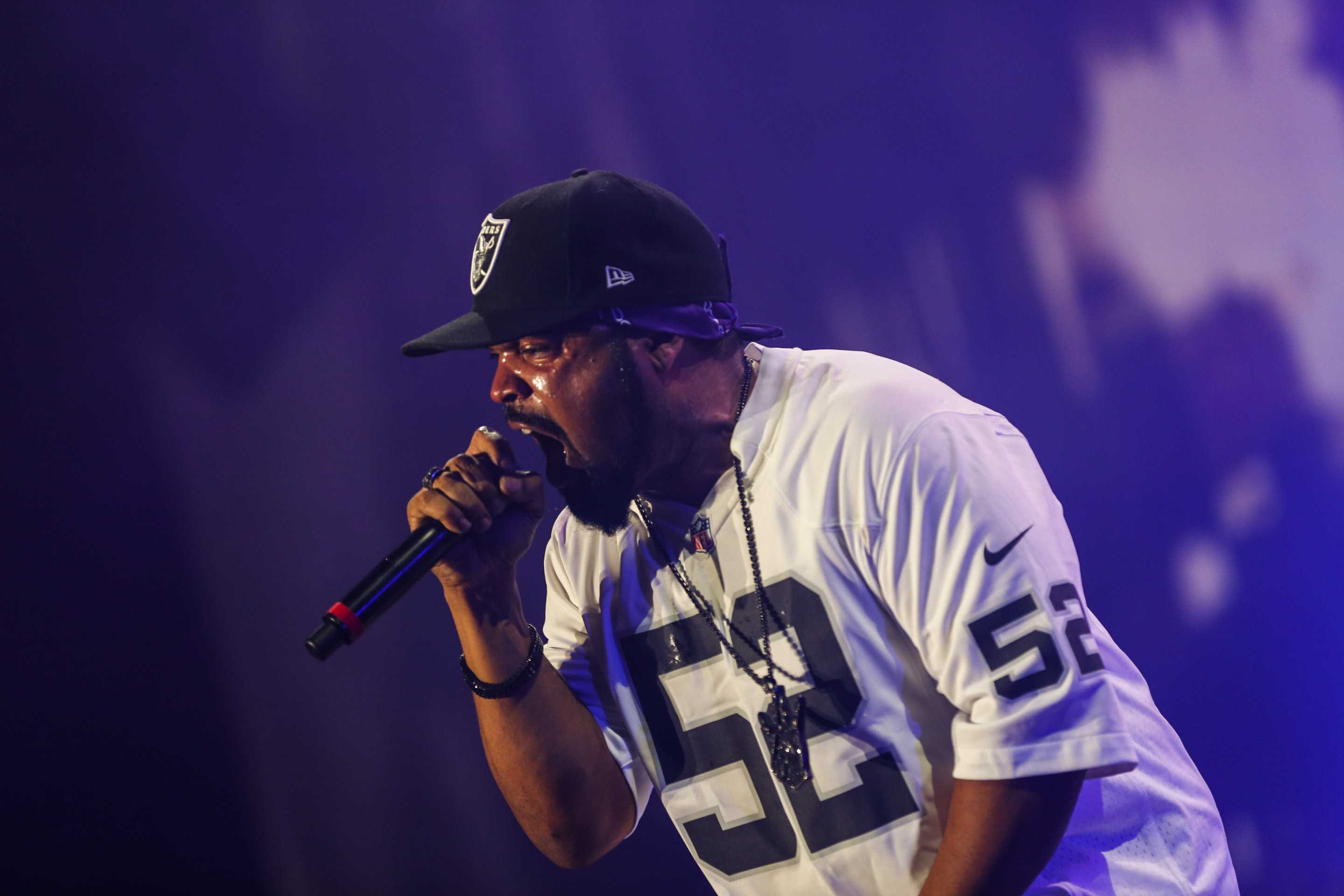 Ice Cube performs at coachella
