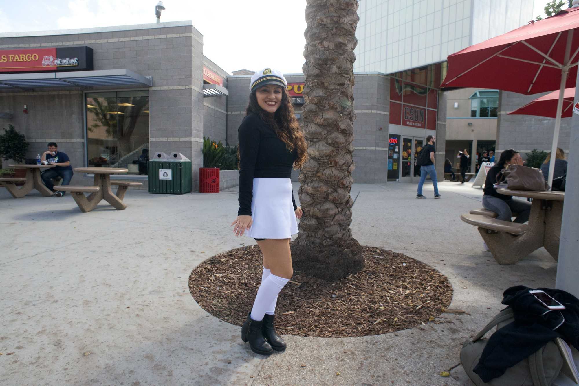 Student dresses up as sailor