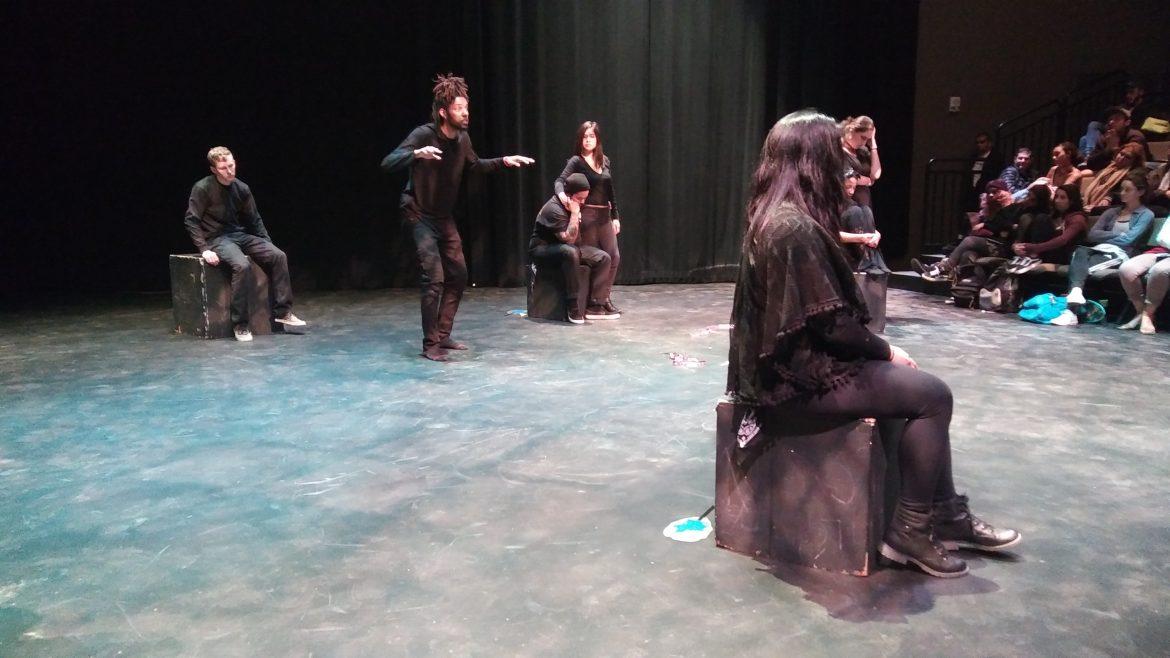 CSUN students take the stage in a performance with a live audience