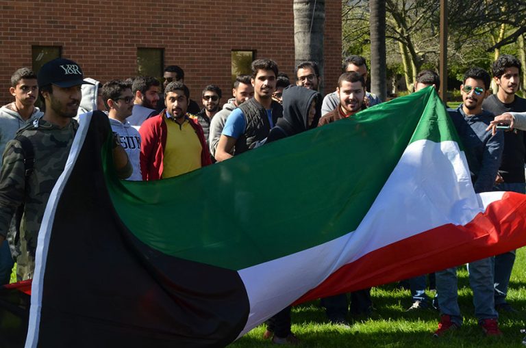 Students celebrate upcoming Kuwait National and Liberation Days – The ...