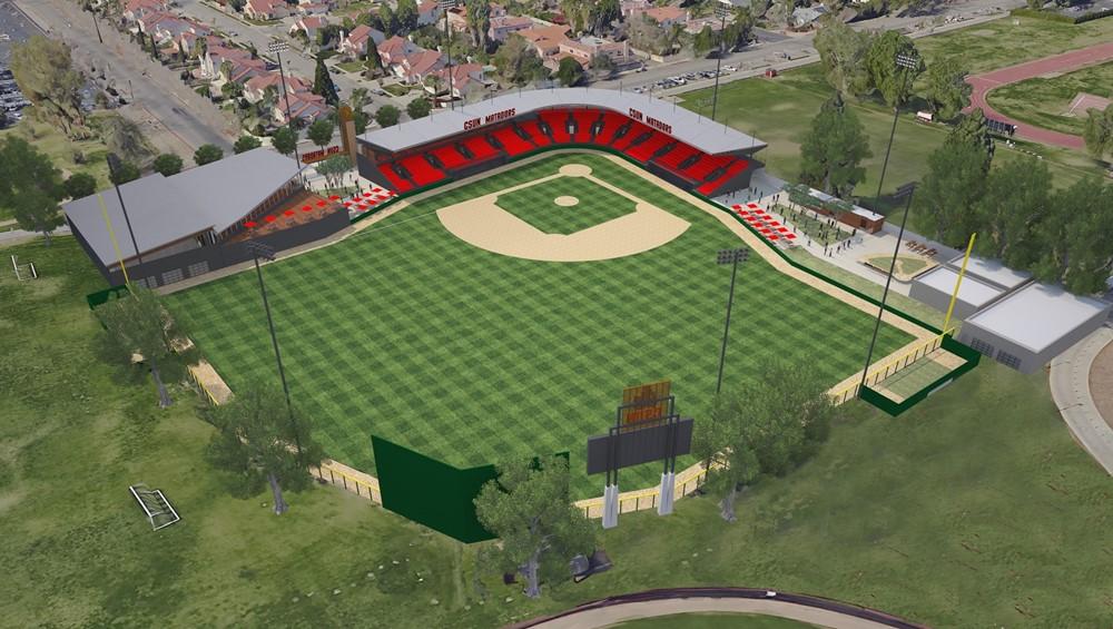 CSUN+baseball+field+plans+are+illustrated