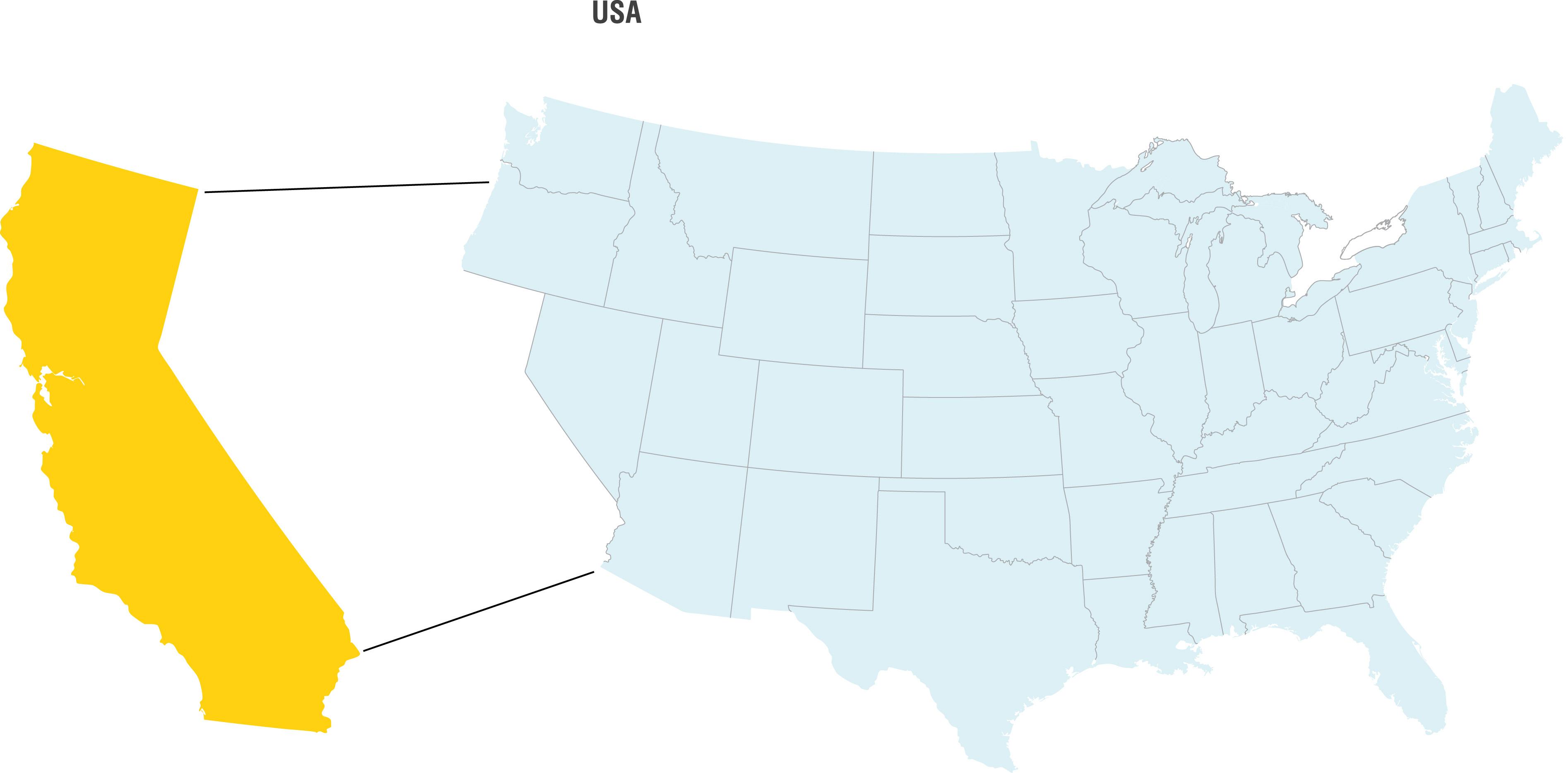 Petition to separate California into six states approved for signatures ...