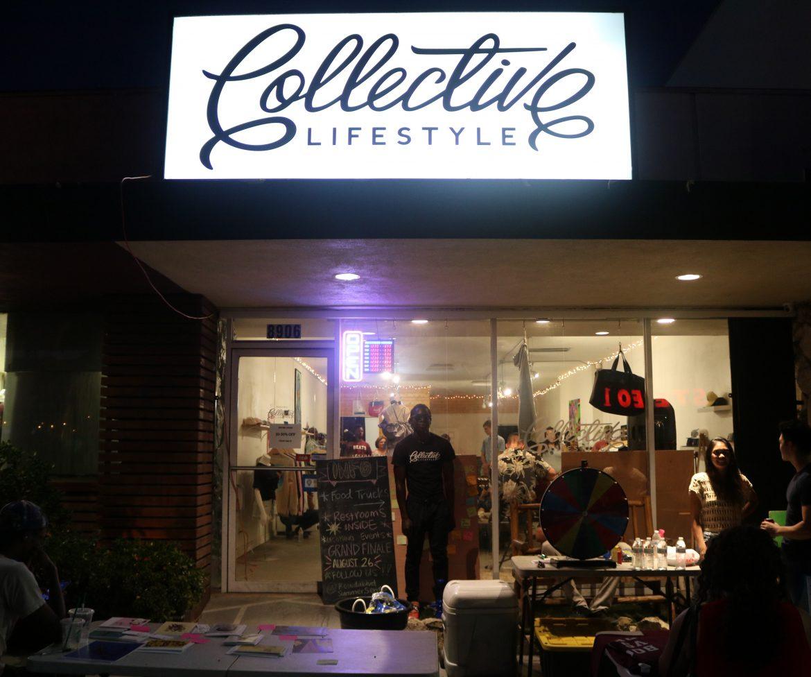 Outdoors of Collective Lifestyle store located on Reseda Blvd. Photo credit: Kianna Hendricks
