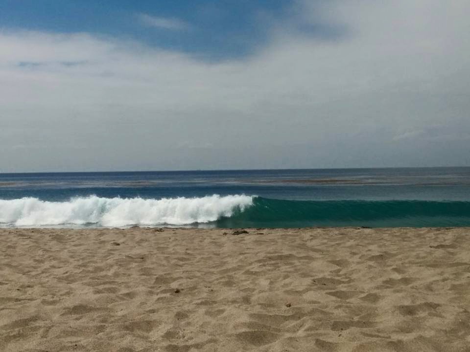 Waves coming to shore at Leo Carrillo State Beach in Malibu, California. Photo credit: Karin Abcarians