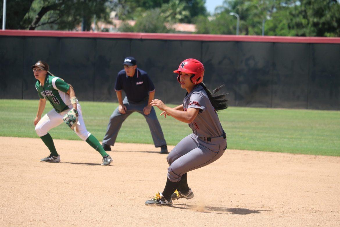 CSUN womens softball player running in the infield