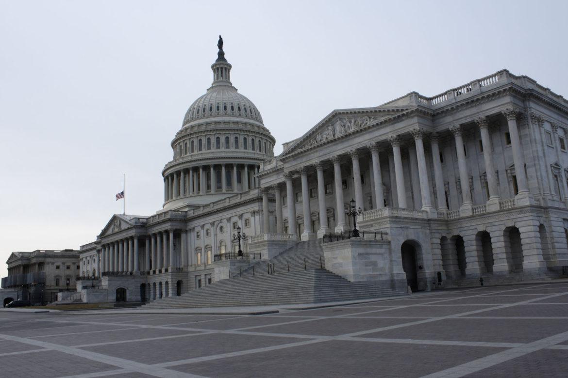 The East Front of the United States Capitol Building in Washington, D.C., on Dec. 25.  (Evan Golub/Zuma Press/TNS)