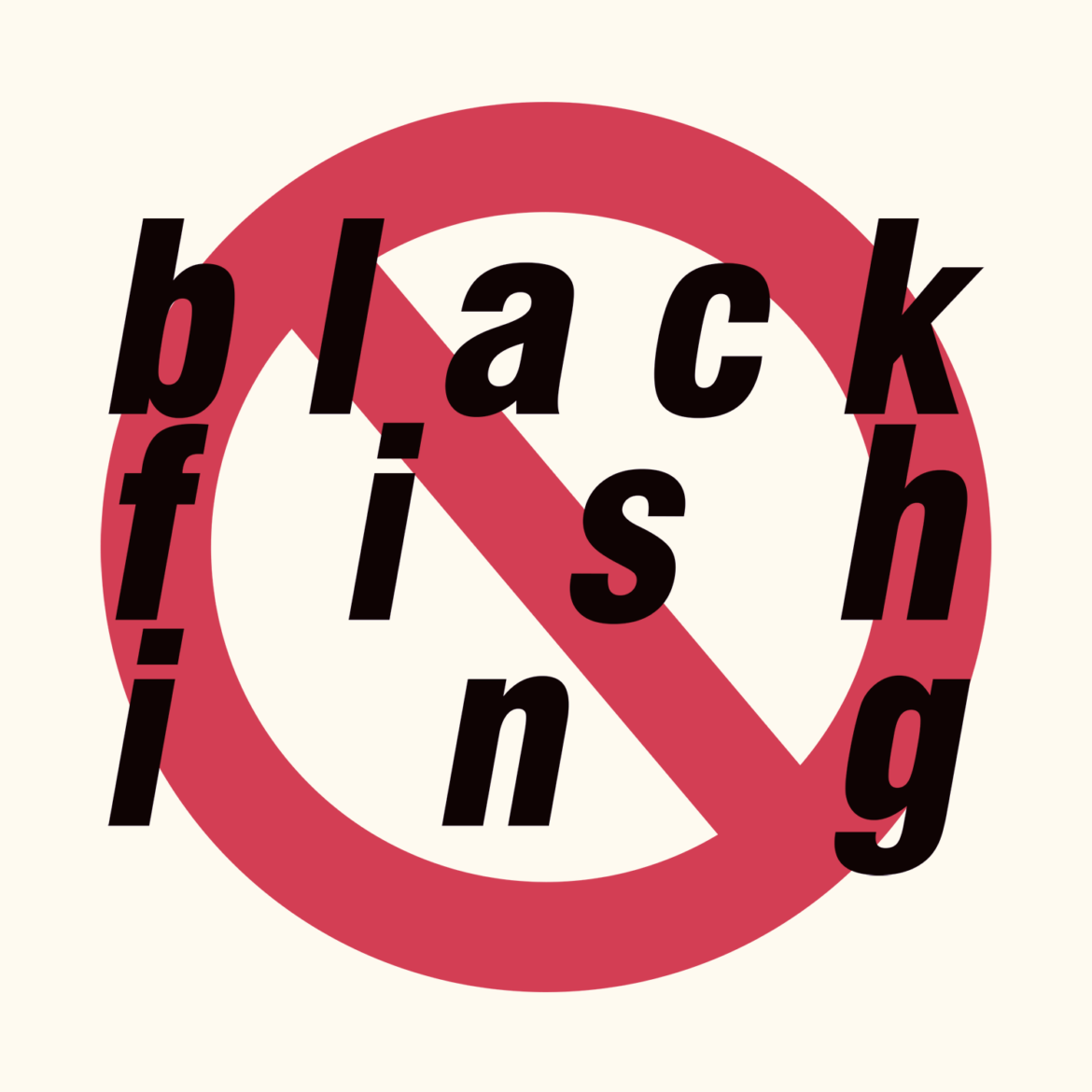 A calendar advertisement illustrating banning blackfishing