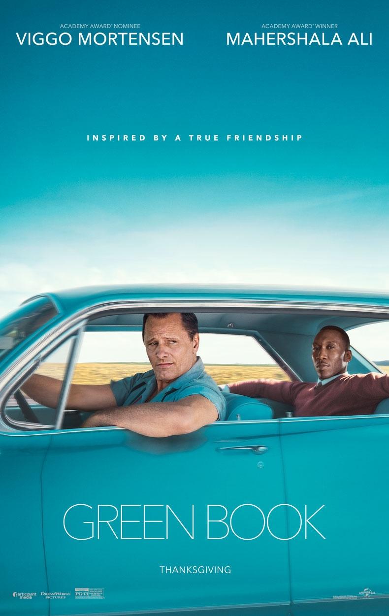 A movie poster (Green Book)