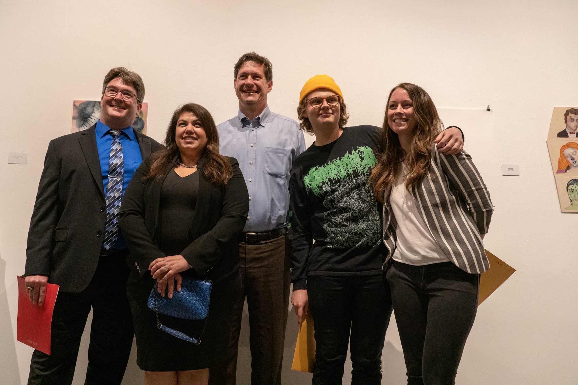 Art students awarded for their work at the Annual Juried Student ...
