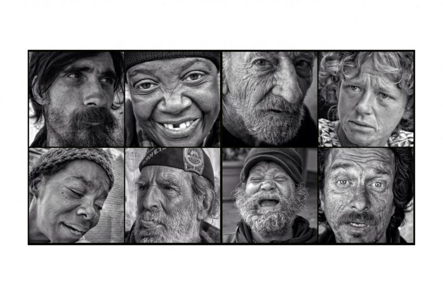 Montage of a variation of what homelessness actually looks like. Another way of destigmatizing what homelessness has been said to look like vs. what the reality is. People on the streets are just that: people.
Photo courtesy of David Blumenkrantz