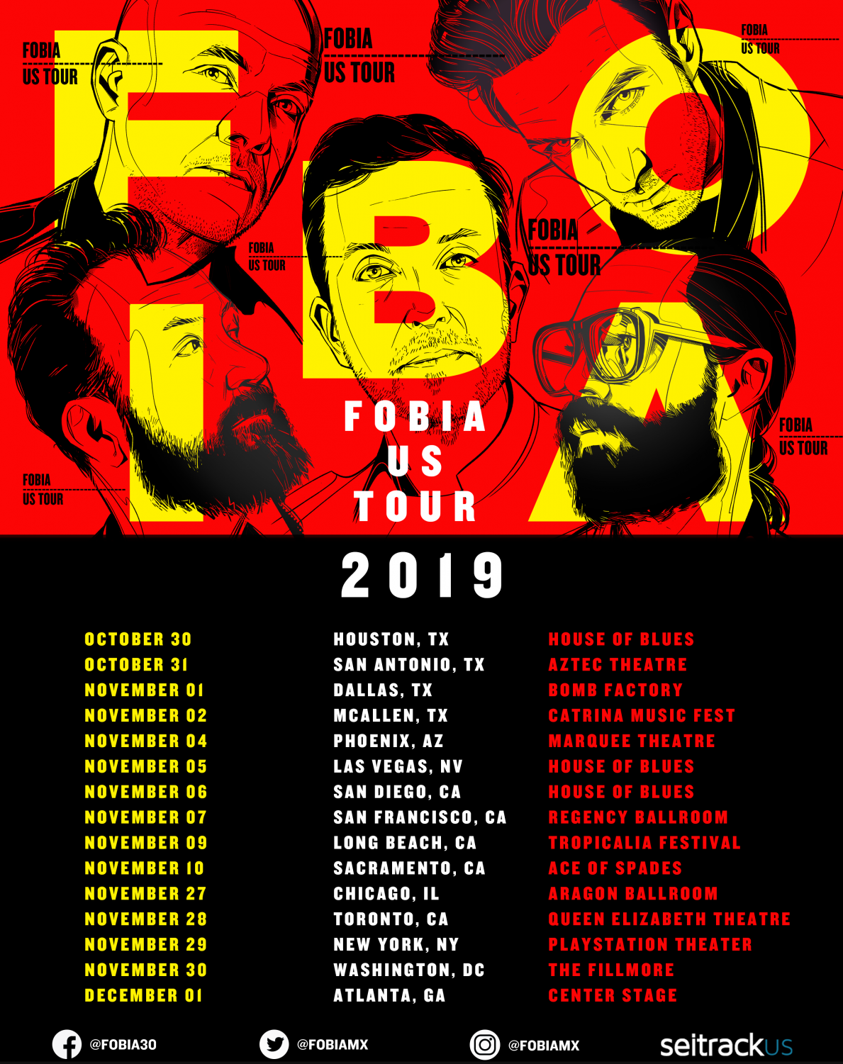 fobia tour dates
