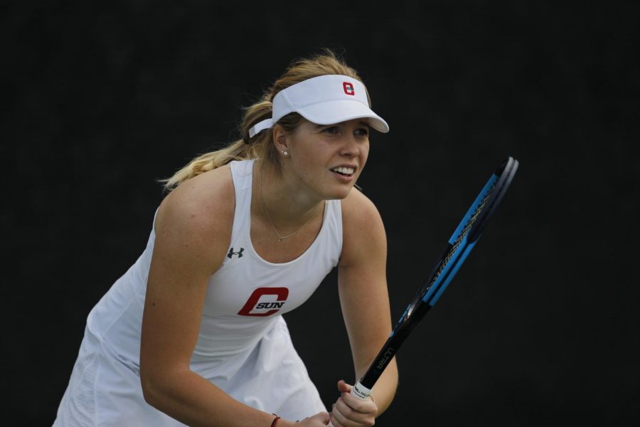 A CSUN Womens Tennis Player