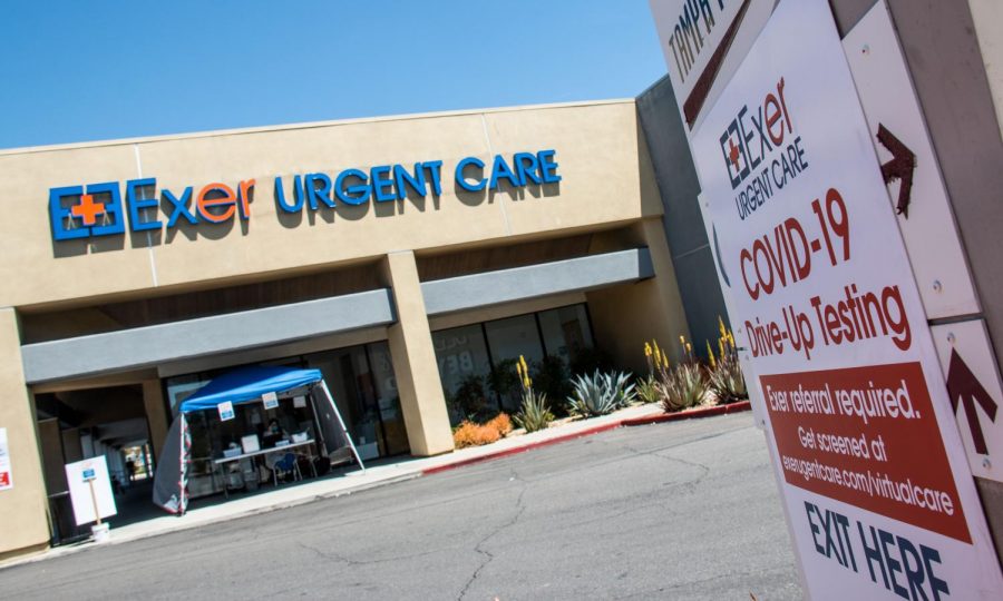 Exer Urgent Care offers drive-up COVID-19 testing at their locations in Southern California.